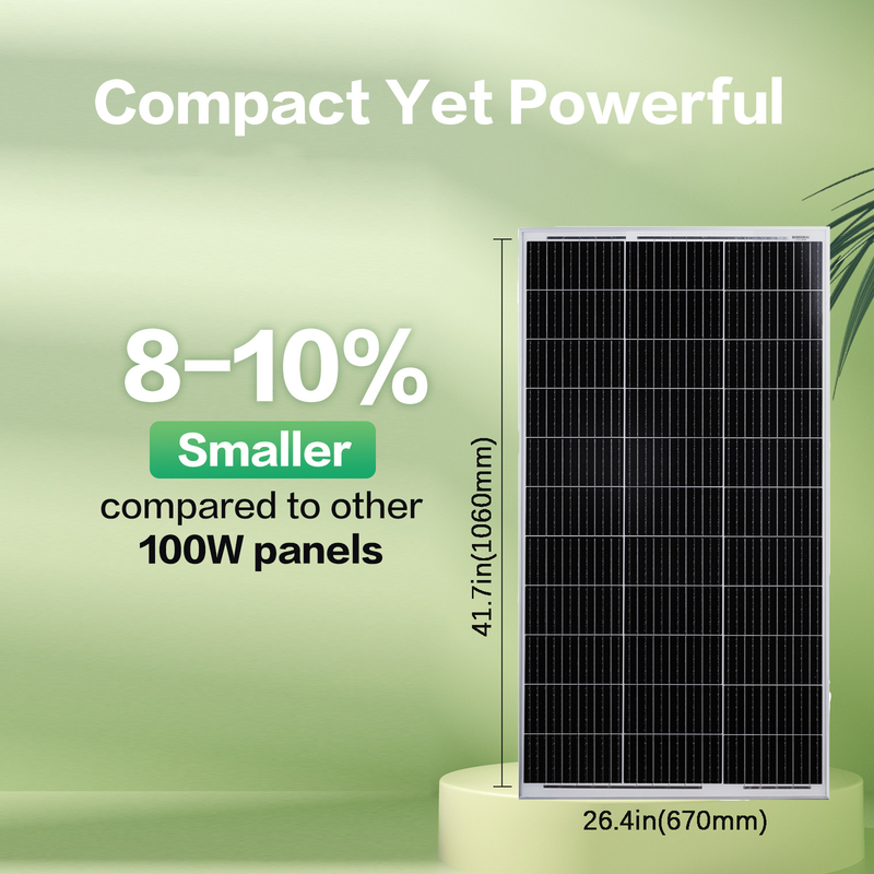 170w 200w Solar Panel 12v Mono Off Grid Battery Charger For Rv Boat Caravan Camp