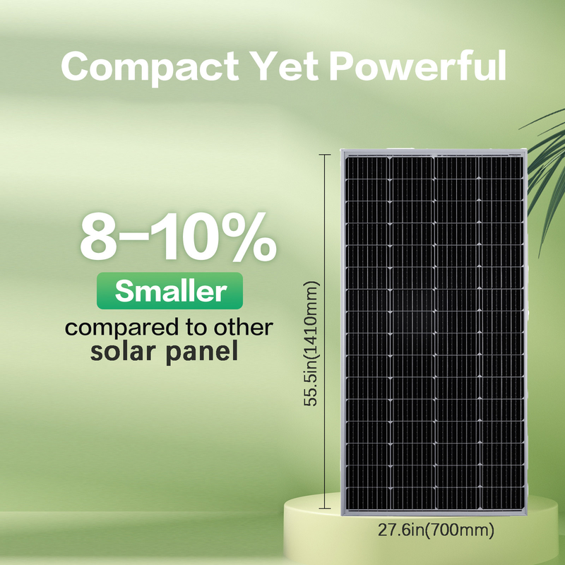 12v Solar Panel 200w Mono Off Grid Power For Rv Campervan Boat Caravan Motorhome