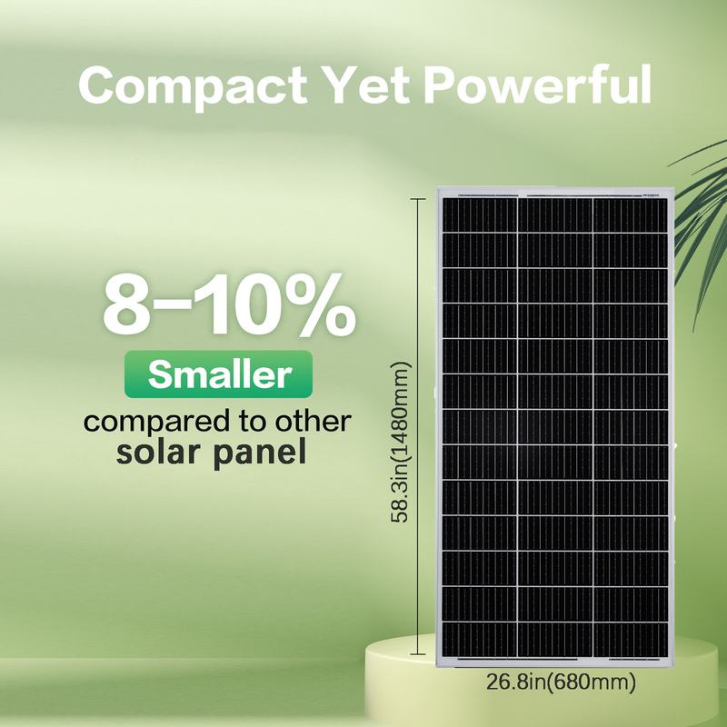 200w Solar Panel 12v Mono Off Grid Power For Rv Campervan Boat Caravan Motorhome