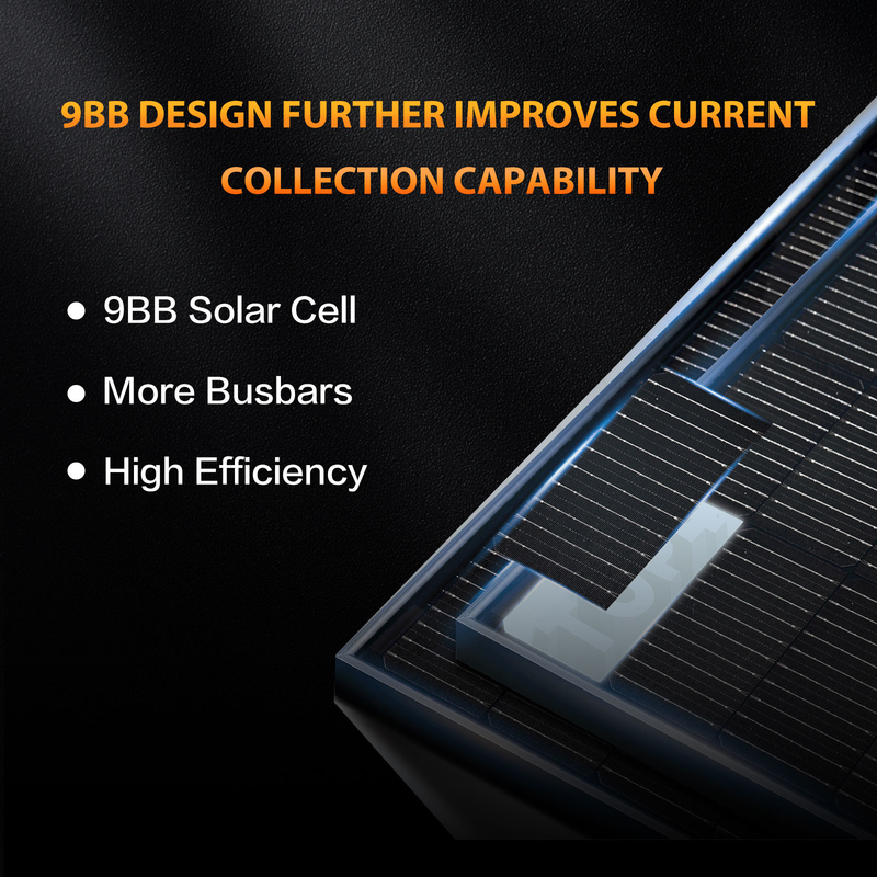 200w 400w 800w Solar Panel Kit 12v With Mounting Brackets Rv Caravan Camper Van