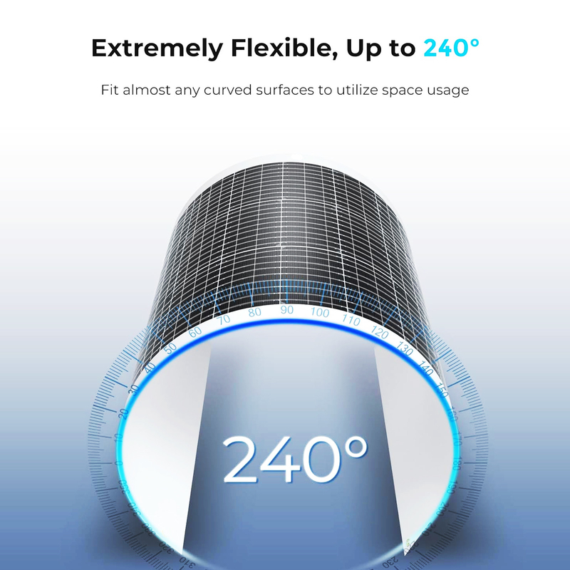 170w 200w Flexible Solar Panel 12v For Caravan Rv Boat Camper Van Marine Shed Uk